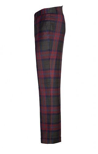 Burton tartan trousers sale