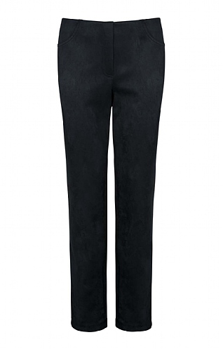 Faux Suede Stretch Pull-Ons