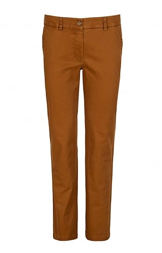 House of Bruar Ladies Stretch Chino Trouser, Ochre