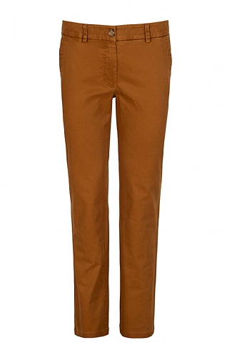 House of Bruar Ladies Stretch Chino Trouser, Ochre