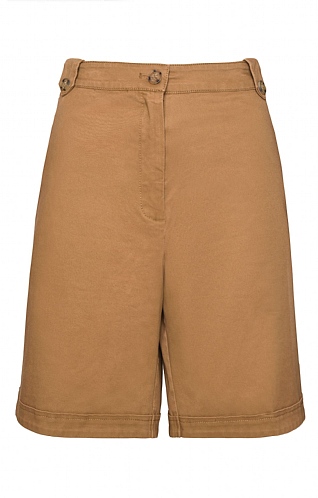 House of Bruar Ladies Chino Shorts, Sand