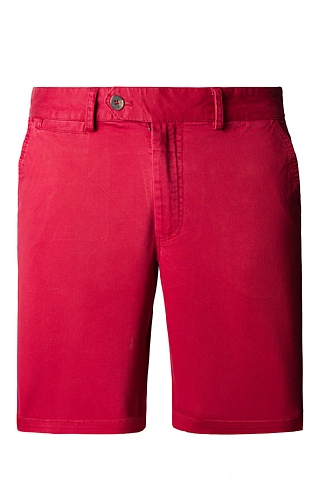 Mens red hot sale chino shorts