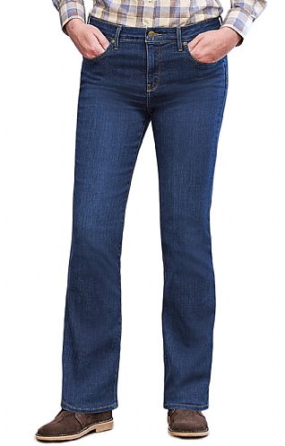 Ladies NYDJ Barbara Boot Leg Jeans, Mid Denim