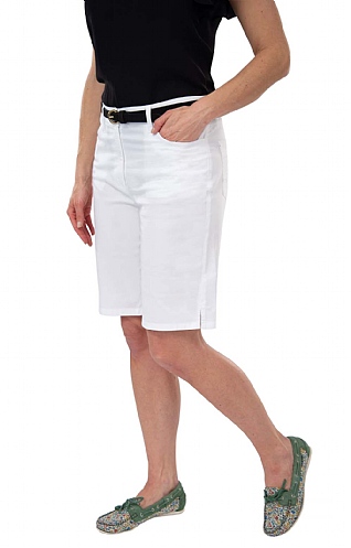 Ladies Zerres Lightweight Shorts - White
