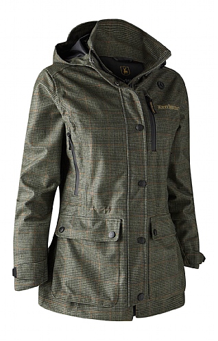 Ladies Deerhunter Gabby Waterproof Jacket, Turf