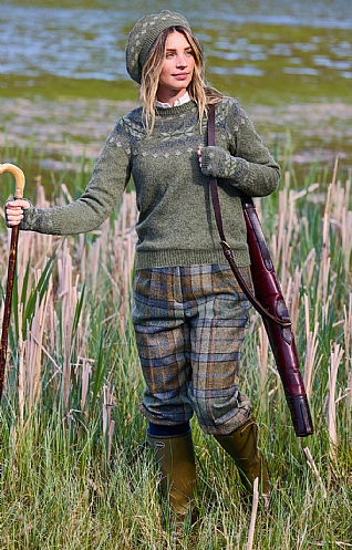 House Of Bruar Ladies Tweed Breeks