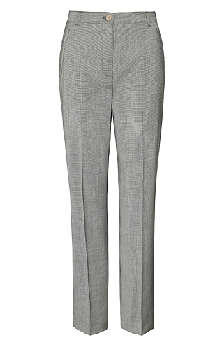 Gardeur Ladies Kita Houndstooth Trousers, Grey