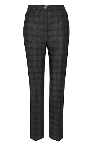 Ladies Gardeur Kayla Trousers, Multi Check