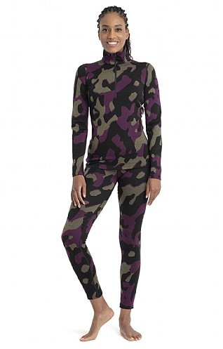 Ladies Icebreaker Vertex Leggings, Natural Camo