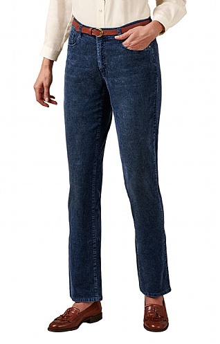 Ladies Brax Cotton Cord Jeans