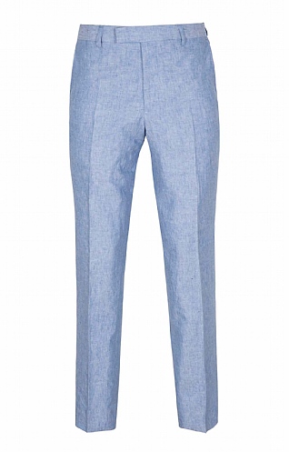 Men's Linen/Cotton Modern Fit Trousers Men's Linen/Cotton Modern Fit Trousers