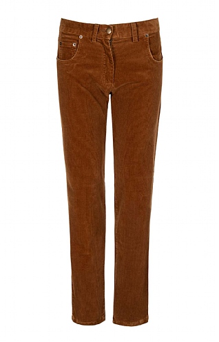 Tartine et Chocolat  Girls Brown Corduroy Trousers  Childrensalon Outlet