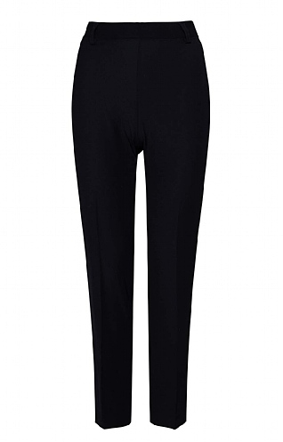Ladies Brax Lillyth Techno Pull On Trousers - Black