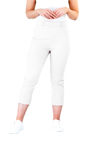 Jessica Graaf Ladies Bengaline Trouser - White