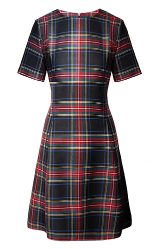Black watch tartan clearance swing dress