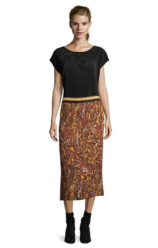 Betty Barclay Print Pleat Skirt