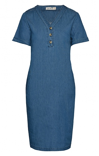 Ladies Lily & Me Button Detail Dress