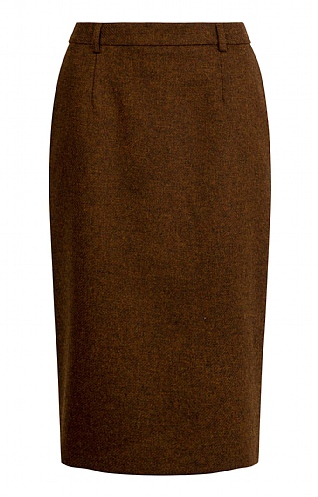Tailored Tweed Skirt