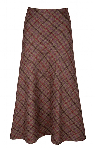 Ladies Tweed Bias Skirt
