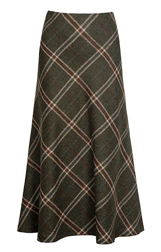 Ladies Tweed Bias Skirt