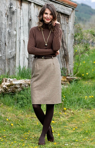 House of Bruar Ladies Classic Flannel Skirt
