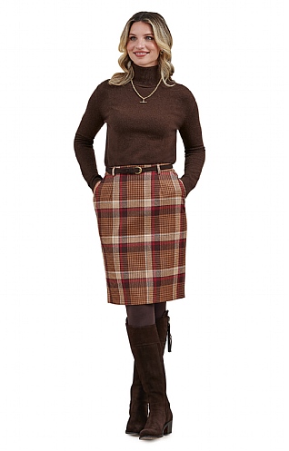 House of Bruar Ladies Classic Worsted Skirt