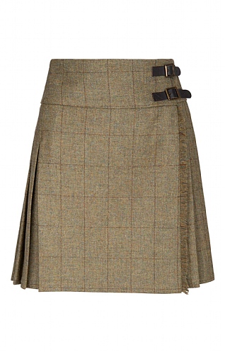 Ladies Short Tweed Kilt