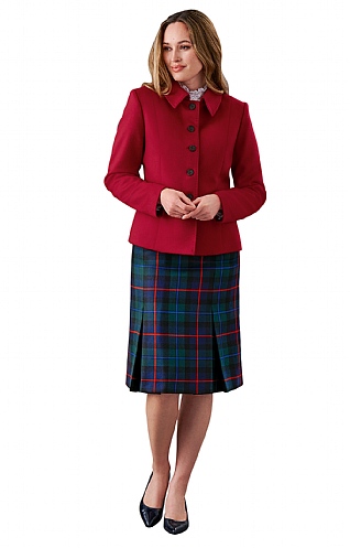 House of Bruar Plaid Invert Pleat Skirt, Campbell of Cawdor