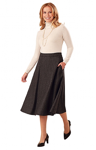 House of Bruar Flannel Swing Skirt
