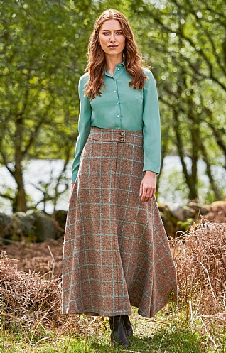 Tweed Riding Skirt