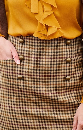 Double Vent Skirt