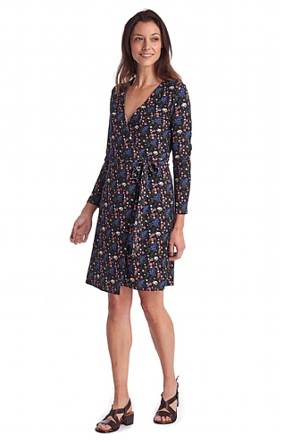 Ladies Barbour Haley Dress - Navy Blue