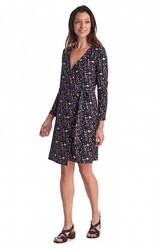 Ladies Barbour Haley Dress - Navy Blue, Navy