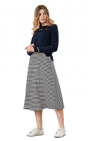 Ladies Joules Eden Midi Skirt