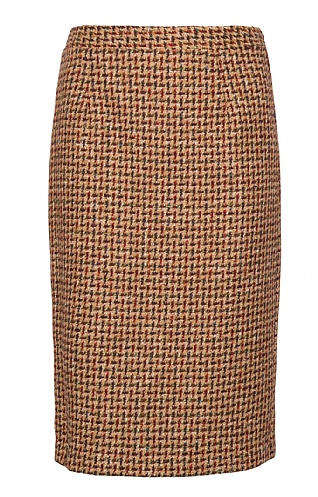 House of Bruar Ladies Classic Boucle Skirt, Highland