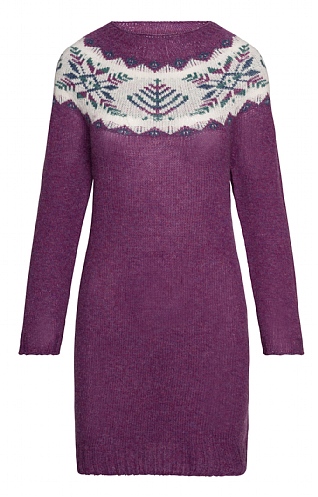 House of Bruar Ladies Shetland Fairisle Dress, Parma