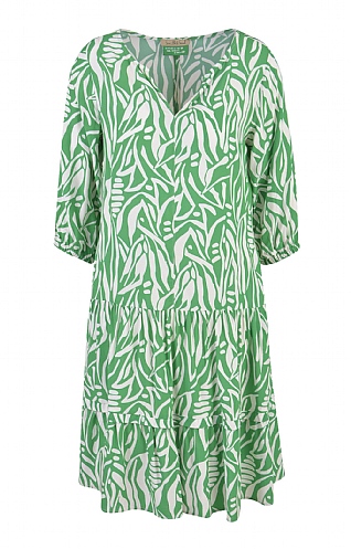 Smith & Soul Ladies 3/4 Sleeve Tiered Shift Dress