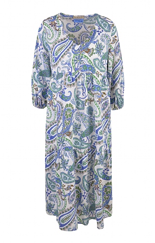 Smith & Soul Ladies V Neck Long Sleeved Tiered Dress