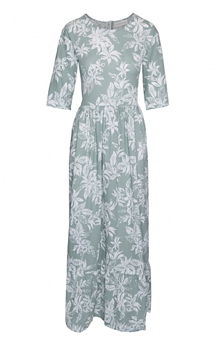 House Of Bruar Ladies Marina Dress, Mint Bouquet