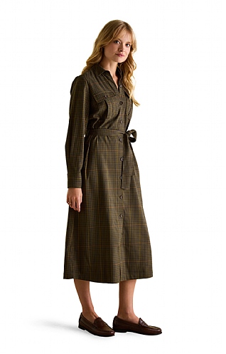 Ladies Joules Meredith Midi Length Shirt Dress House of Bruar