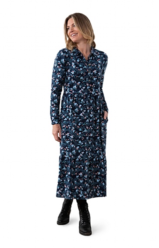 Ladies Lily & Me Lansdown Dress, Daisy Navy