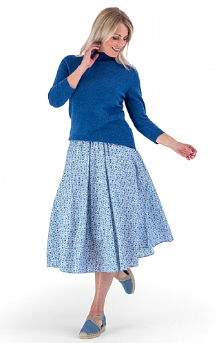 House of Bruar Ladies Liberty Print Skirt