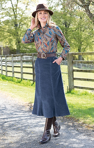Long Cord Skirt