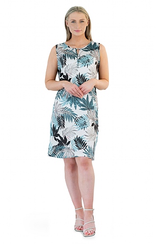 Jessica Graaf Ladies Floral Shift Dress