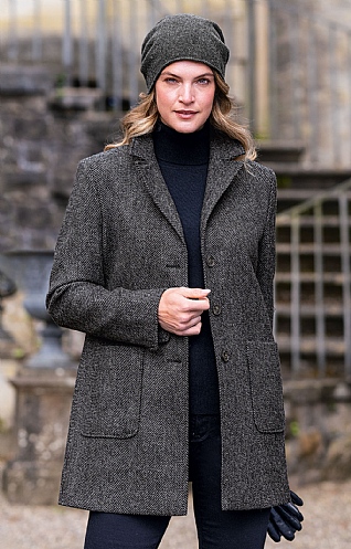 Womens tweed car coat Clearance