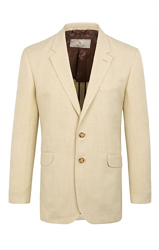 Tailored Linen Blend Jacket