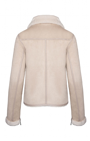 Ladies Faux Stone Biker Jacket House of Bruar