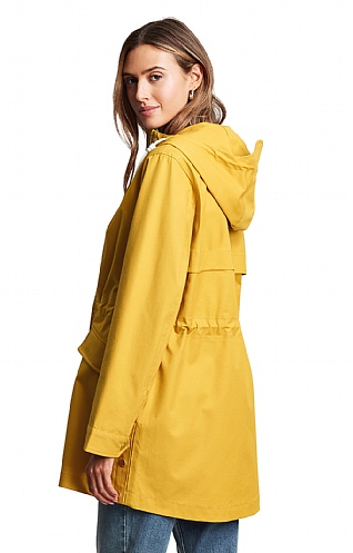 Joules top mustard coat