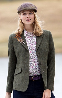 Ladies Tweed Hacking Jacket