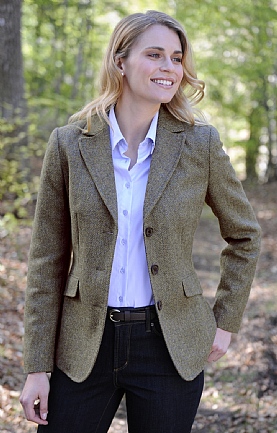 Ladies Tweed Hacking Jacket